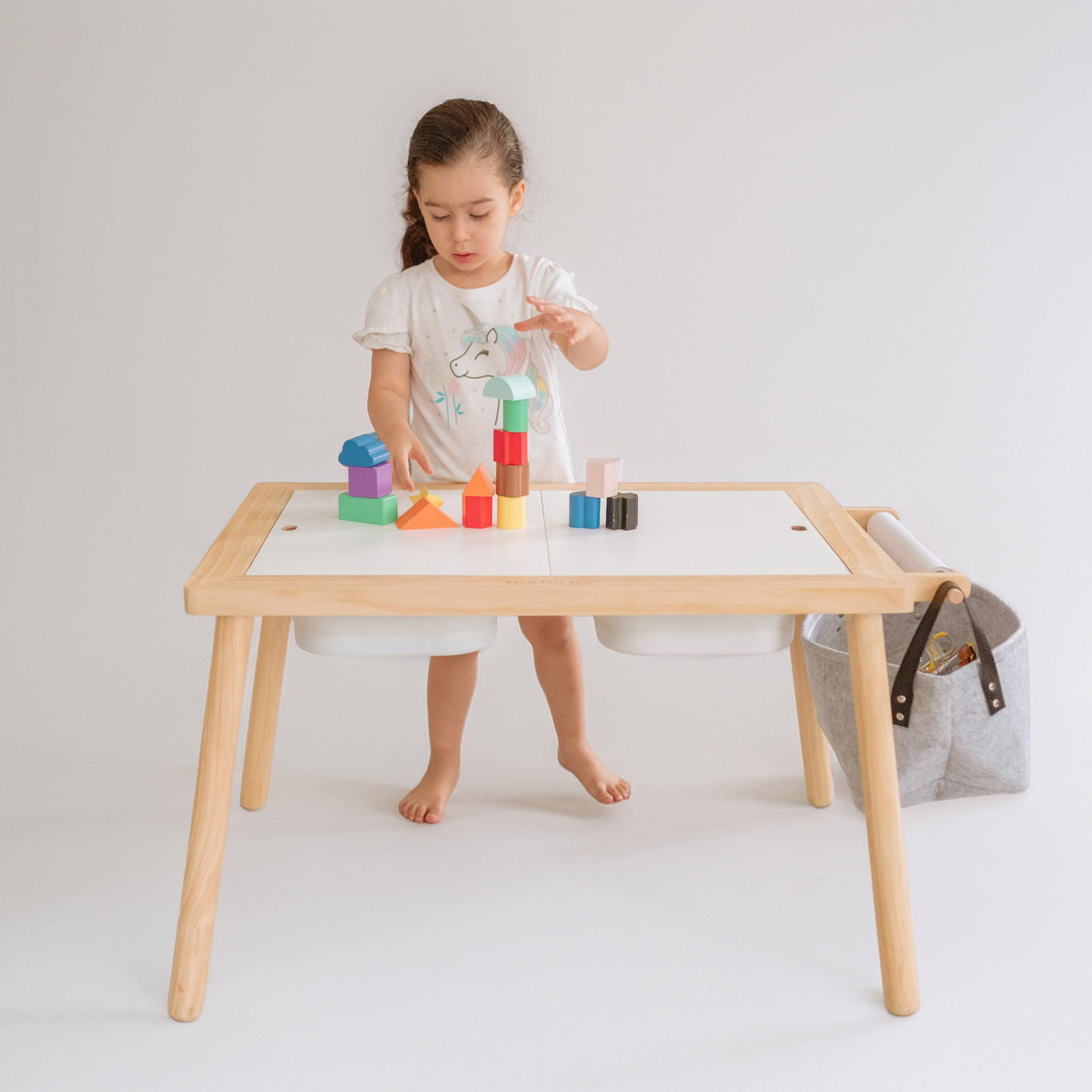 Mesa sensorial para niños