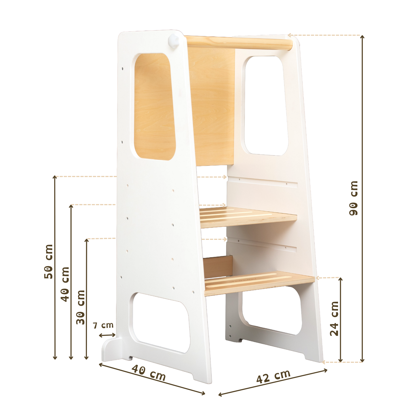 Torre de 3 niveles y pizarrón