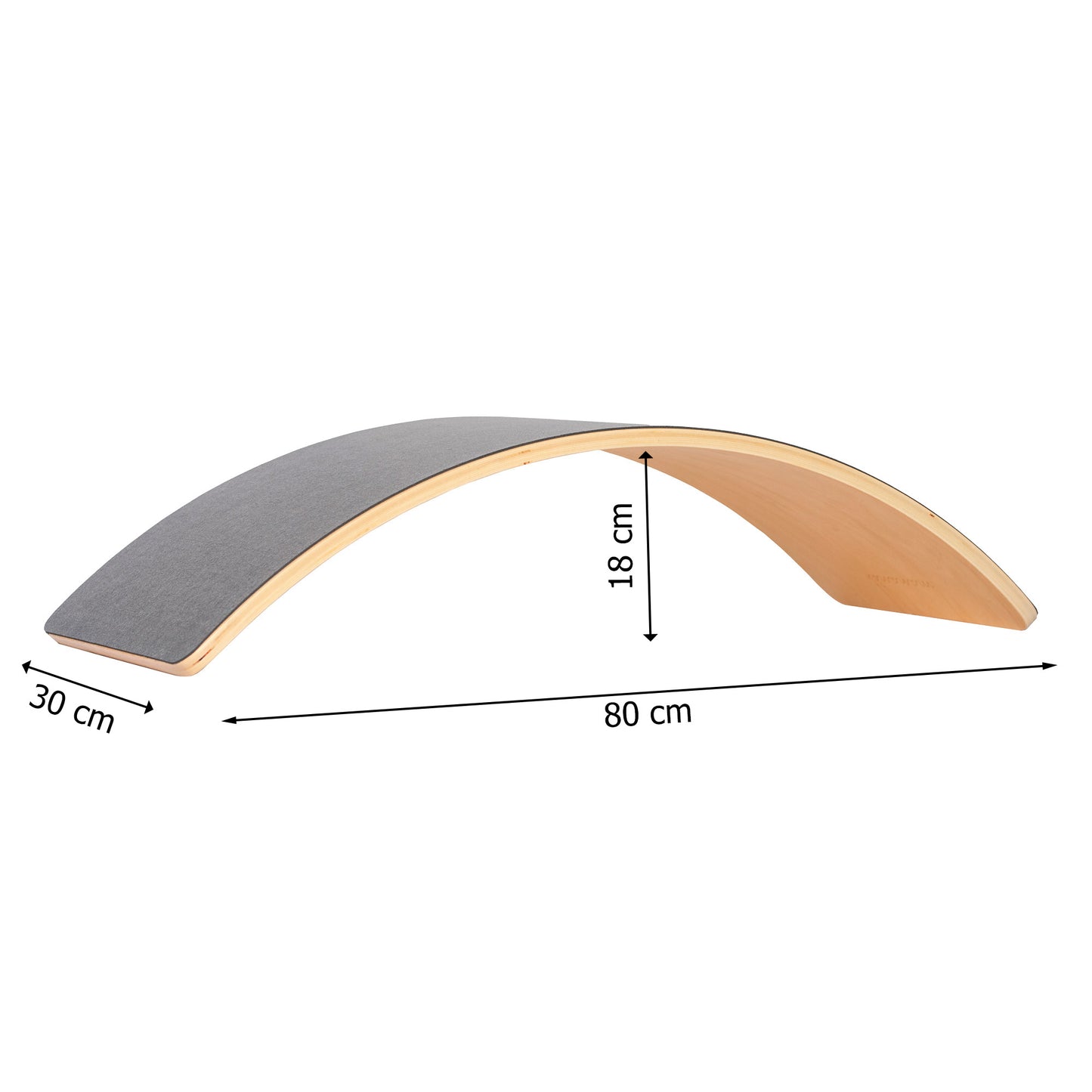 Tabla curva de equilibrio de madera