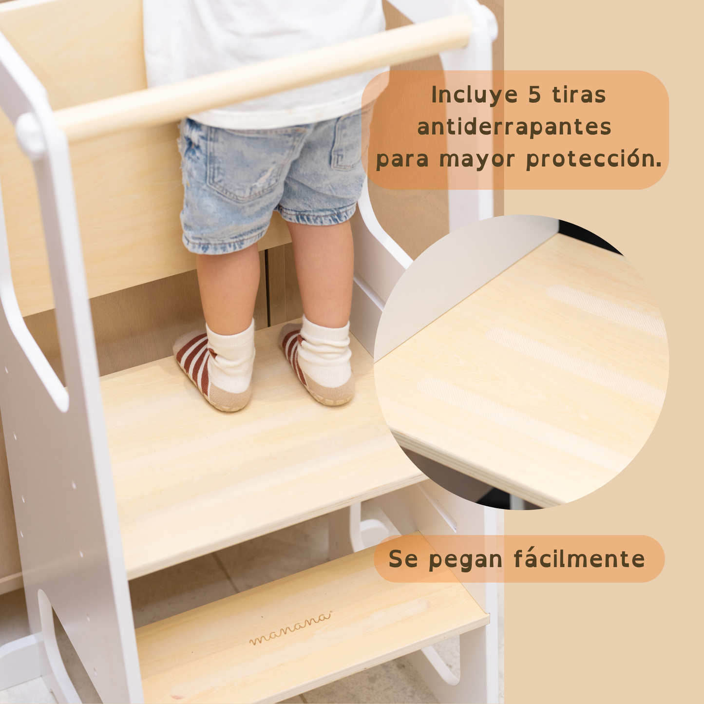 Torre de 3 niveles y pizarrón