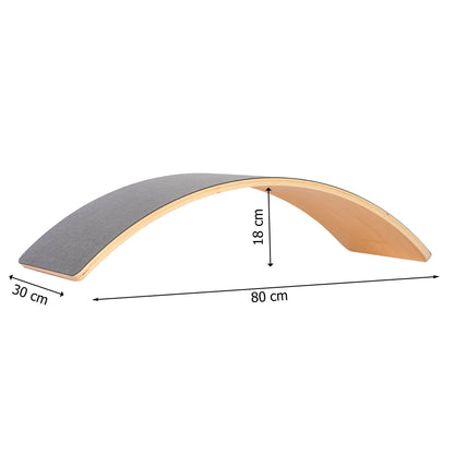 Tabla curva de equilibrio de madera